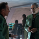 Jeff Goldblum and Brent Spiner (right) return for Resurgence, along with a prominent new character played by William Fichtner.
